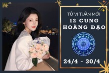 Tử vi tuần mới của 12 cung hoàng đạo từ 24/4 đến 30/4: Cự Giải tình cảm tốt đẹp, Song Ngư tài lộc khó khăn