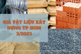 Giá vật liệu xây dựng TP HCM tháng 3/2023: Đá và cát xây dựng, cao nhất là 650.000 đồng/m3