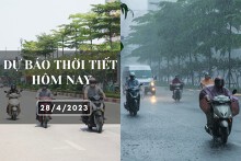 Dự báo thời tiết hôm nay 28/4/2023: Hà Nội và Đà Nẵng ngày nắng, TP HCM nắng nóng, chiều tối có mưa vài nơi