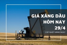 Giá xăng dầu hôm nay 29/4: Tiếp đà phục hồi gần 3% vào sáng cuối tuần