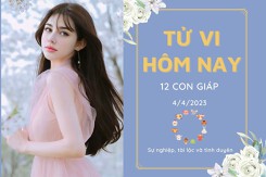 Tử vi hàng ngày hôm nay của 12 con giáp 4/4/2023: Sửu công việc gặp rắc rối, Tý tình cảm mặn nồng