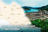 [Infographic] 28 dự án đủ điều kiện mở bán ở Hoà Bình