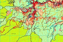 Bản đồ quy hoạch sử dụng đất xã Liên Sang, huyện Khánh Vĩnh, tỉnh Khánh Hòa giai đoạn 2021 - 2030