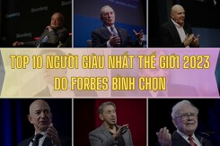 Top 10 người giàu nhất thế giới 2023 do Forbes bình chọn