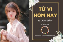 Tử vi hàng ngày hôm nay của 12 con giáp 6/4/2023: Dậu được quý nhân phù trợ, Tuất tài lộc ổn định
