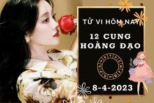 Tử vi hôm nay của 12 cung hoàng đạo ngày 8/4/2023: Kim Ngưu tài lộc ít biến động, Nhân Mã công việc khởi sắc