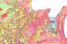 Bản đồ quy hoạch sử dụng đất xã Ninh An, thị xã Ninh Hòa, tỉnh Khánh Hòa giai đoạn 2021 - 2030
