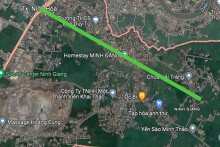 Đường sẽ mở theo quy hoạch ở phường Ninh Giang, thị xã Ninh Hòa, tỉnh Khánh Hòa (phần 1)