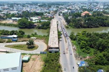 Cận cảnh cầu Tăng Long sắp hồi sinh tại TP Thủ Đức