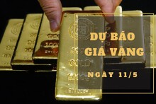 Dự báo giá vàng 11/5: Tiếp tục giảm khi thị trường thế giới đi xuống?