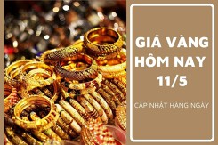 Giá vàng hôm nay 11/5: Ghi nhận mức tăng 50.000 đồng/lượng