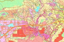 Bản đồ quy hoạch sử dụng đất xã Ninh Sim, thị xã Ninh Hòa, tỉnh Khánh Hòa giai đoạn 2021 - 2030