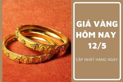 Giá vàng hôm nay 12/5: Điều chỉnh giảm 50.000 đồng/lượng