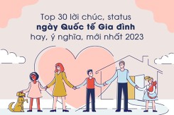 Top 30 lời chúc, status ngày Quốc tế Gia đình hay và ý nghĩa nhất 2023