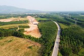 Diện mạo cao tốc Bùng - Vạn Ninh qua Quảng Bình sau 4 tháng khởi công
