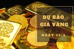 Dự báo giá vàng 13/5: Đà giảm sẽ kéo dài đến phiên cuối tuần?