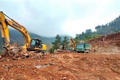 Đường nối Mù Cang Chải đi Cao tốc Nội Bài - Lào Cai đang chậm tiến độ
