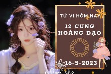 Tử vi hôm nay của 12 cung hoàng đạo ngày 16/5/2023: Song Tử tình cảm có điểm sáng, Ma Kết tài lộc khấm khá