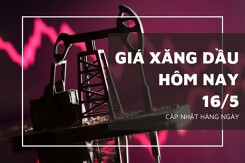 Giá xăng dầu hôm nay 16/5: Tiếp tục trượt nhẹ trên 0,5%