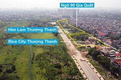 Cận cảnh những khu đất sẽ xây nhà ở xã hội tại quận Long Biên, Hà Nội