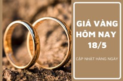 Giá vàng hôm nay 18/5: Tăng trở lại từ 50.000 đồng/lượng đến 100.000 đồng/lượng