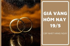 Giá vàng hôm nay 19/5: Vàng SJC ghi nhận giảm không quá 100.000 đồng/lượng