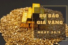 Dự báo giá vàng 20/5: Có thể kéo dài đà tăng vừa phục hồi?