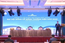 ĐHĐCĐ Đất Xanh: Các căn hiện tại đã bán gần hết, sắp ra mắt một dự án quy mô lớn mới tại khu vực Phạm Văn Đồng - Thủ Đức