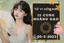 Tử vi hôm nay của 12 cung hoàng đạo ngày 20/5/2023: Bạch Dương tình cảm ổn thỏa, Bọ Cạp tài lộc kém sắc