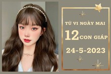 Tử vi ngày mai của 12 con giáp 24/5/2023: Tuất tài lộc chững lại, Mão sự nghiệp trì trệ