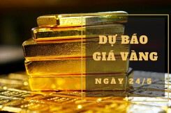 Dự báo giá vàng 24/5: Có thể giảm nhẹ vào đầu phiên?