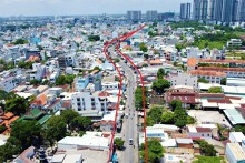 Những khu đất sẽ thu hồi để mở rộng đường Nguyễn Thị Định, đoạn từ cầu Giồng Ông Tố - cầu Mỹ Thủy