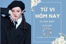 Tử vi hàng ngày hôm nay của 12 con giáp 25/5/2023: Sửu sự nghiệp khởi sắc, Dậu tài lộc tăng cao