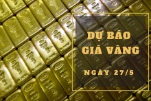 Dự báo giá vàng 27/5: Có thể phục hồi vào phiên cuối tuần?