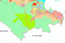 Bản đồ quy hoạch sử dụng đất xã Ninh Ích, thị xã Ninh Hòa, tỉnh Khánh Hòa đến năm 2030