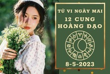 Tử vi ngày mai của 12 cung hoàng đạo 8/5/2023: Song Tử tài lộc thuận lợi, Cự Giải công việc khả quan