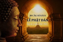Top 20 câu status Lễ Phật Đản hay và ý nghĩa nhất 2023