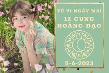 Tử vi ngày mai của 12 cung hoàng đạo 5/6/2023: Thiên Bình tài lộc trung bình, Ma Kết tình yêu tươi sáng