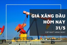 Giá xăng dầu hôm nay 31/5: Đảo chiều, lao dốc gần 4%