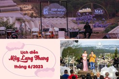 Cập nhật lịch diễn Mây Lang Thang tháng 6/2023 chi tiết, mới nhất
