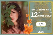 Tử vi hàng ngày hôm nay của 12 con giáp 5/5/2023: Dần tài lộc tốt đẹp, Mùi tình duyên hòa hợp