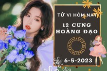 Tử vi hôm nay của 12 cung hoàng đạo ngày 6/5/2023: Xử Nữ công việc ngưng trệ, Thiên Bình tài lộc đi lên