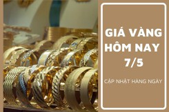 Giá vàng hôm nay 7/5: Vàng SJC giao dịch quanh ngưỡng 67,1 triệu đồng/lượng