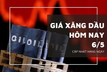 Giá xăng dầu hôm nay 6/5: Sàn Tokyo tiếp tục lao dốc gần 10%