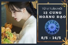 Tử vi tuần mới của 12 cung hoàng đạo từ 8/5 đến 14/5: Xử Nữ tình cảm thăng trầm, Bọ Cạp tài lộc không tệ