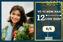 Tử vi hàng ngày hôm nay của 12 con giáp 8/5/2023: Mão tài lộc suy giảm, Hợi tình cảm có biến động