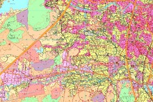 Bản đồ quy hoạch sử dụng đất xã Ninh Quang, thị xã Ninh Hòa, tỉnh Khánh Hòa giai đoạn 2021 - 2030