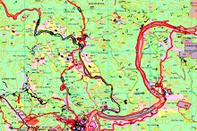 Bản đồ quy hoạch giao thông xã Xuân Quang, huyện Chiêm Hóa, tỉnh Tuyên Quang đến năm 2030
