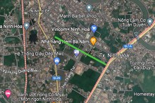 Đường sẽ mở theo quy hoạch ở phường Ninh Hiệp, thị xã Ninh Hòa, tỉnh Khánh Hòa (phần 1)