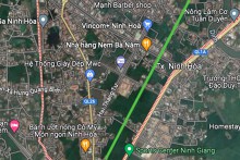 Đường sẽ mở theo quy hoạch ở phường Ninh Hiệp, thị xã Ninh Hòa, tỉnh Khánh Hòa (phần 2)